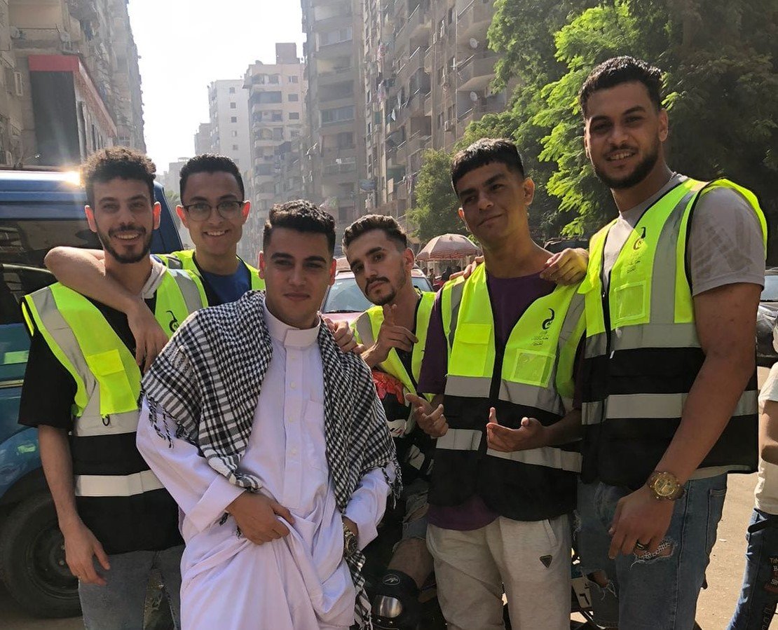 لحظة من عملنا