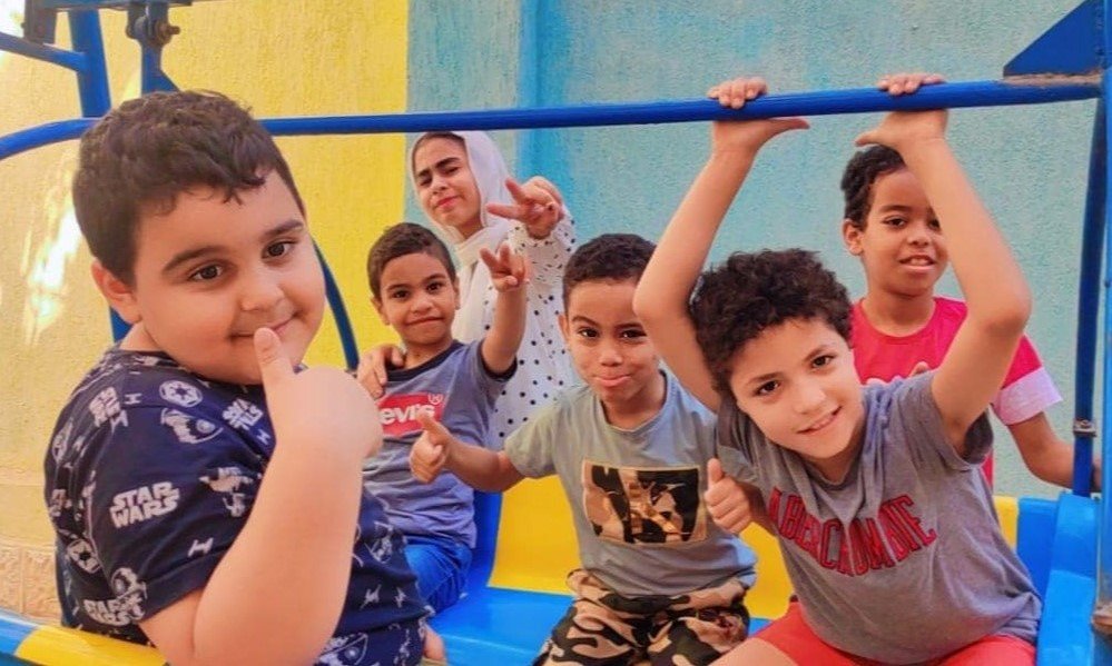 لحظة من عملنا